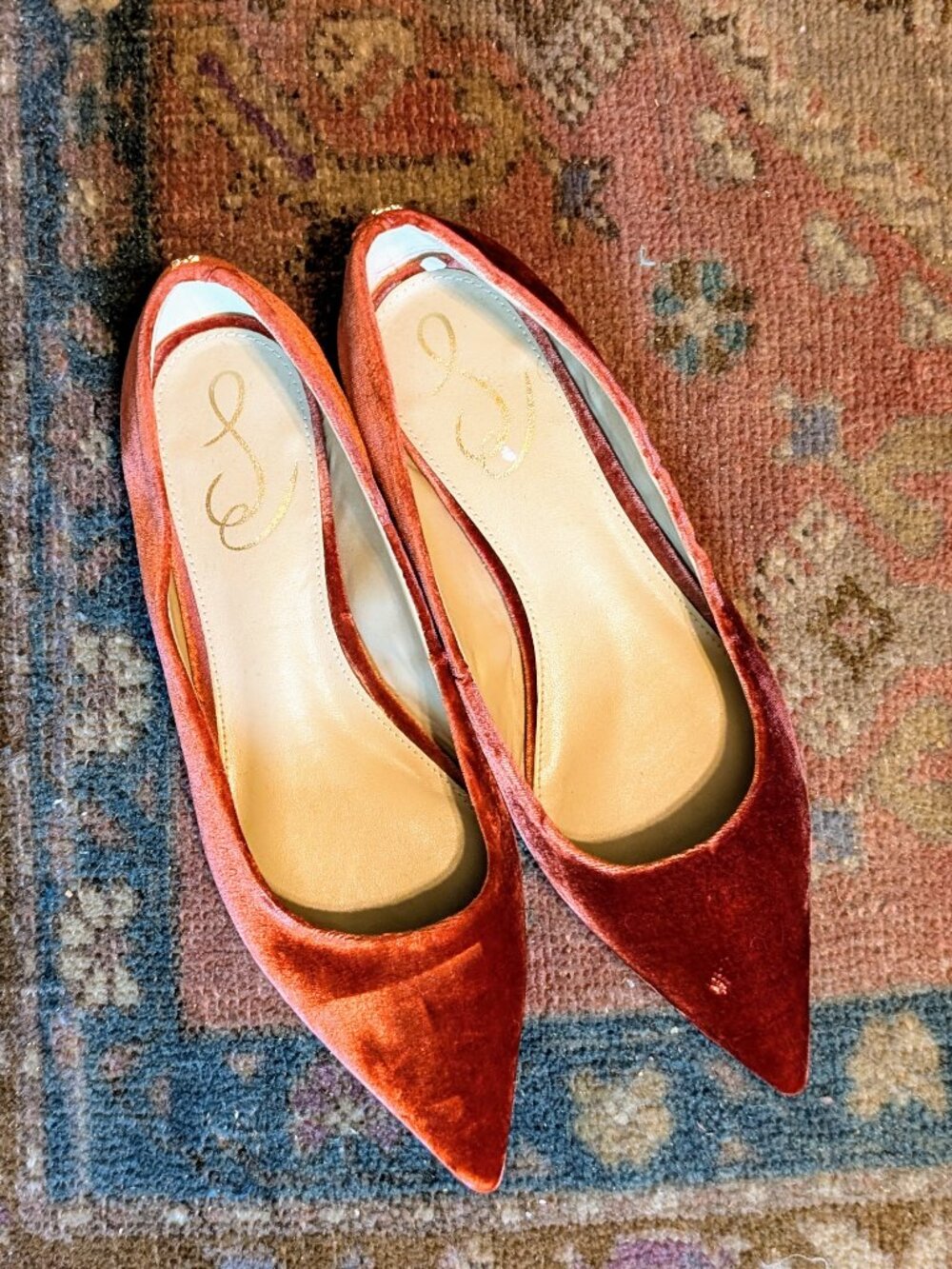 Sam Edelman Wanda Canyon Orange Size 8